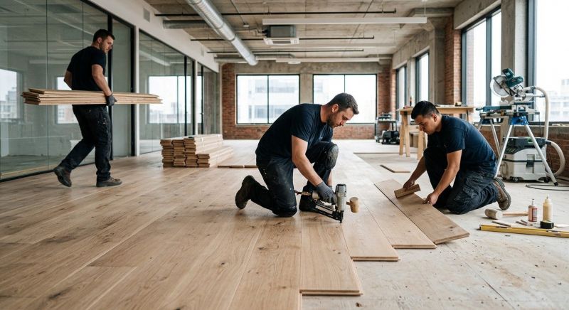 Commercial Hardwood Service in Johnstown, CO