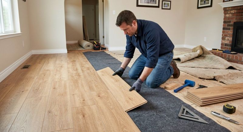 Laminate Floor Remodeling in Larimer County, CO