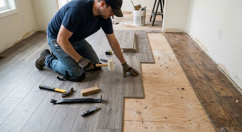 Laminate Floor Replacement in Larimer County, CO