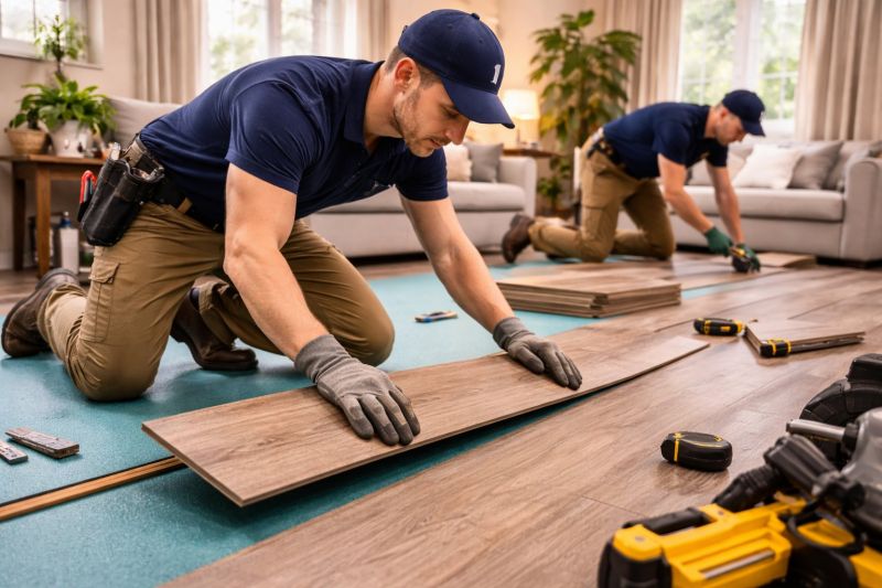 Laminate Floor Replacement in Milliken, CO