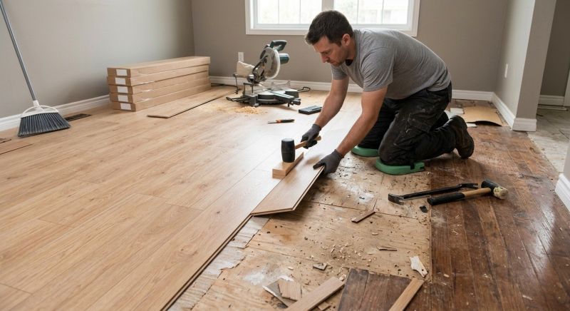 Laminate Tile Installation in Larimer County, CO