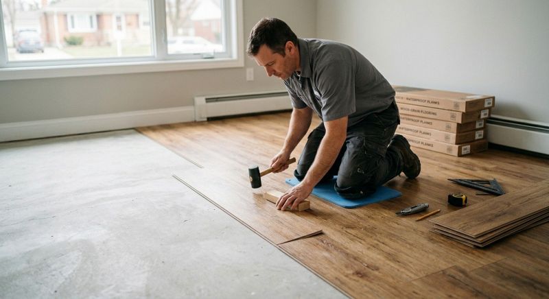 Linoleum Floor Installation in Berthoud, CO