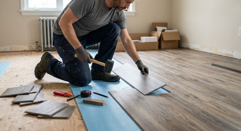 Linoleum Flooring Replacement in Larimer County, CO