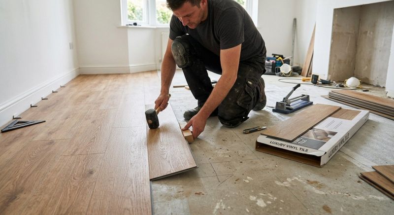 Luxury Vinyl Tile Installation in Milliken, CO