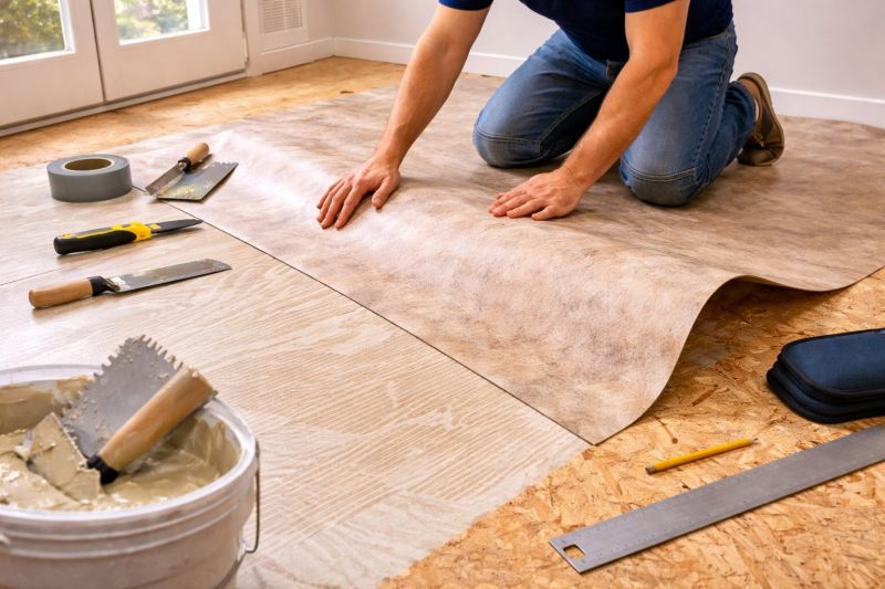 Sheet Vinyl Installation in Larimer County, CO