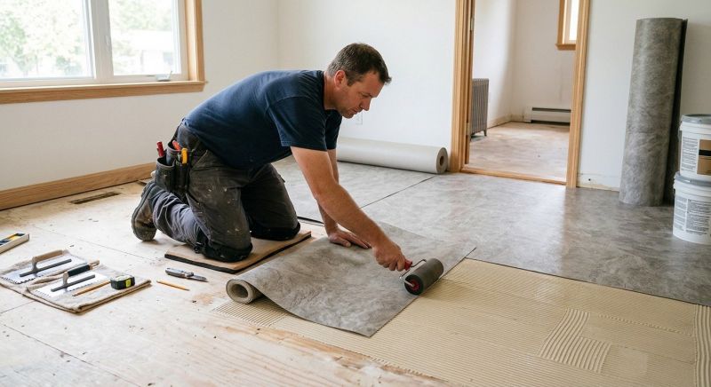 Sheet Vinyl Installation in Milliken, CO