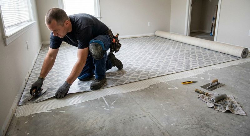 Sheet Vinyl Installation in Nunn, CO