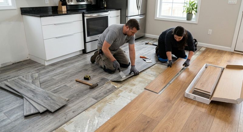 Vinyl Tile Replacement in Larimer County, CO