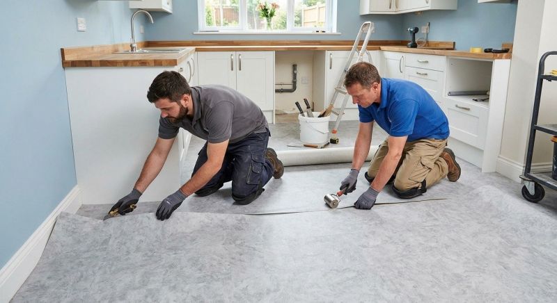 Linoleum Floor Installation in Timnath, CO